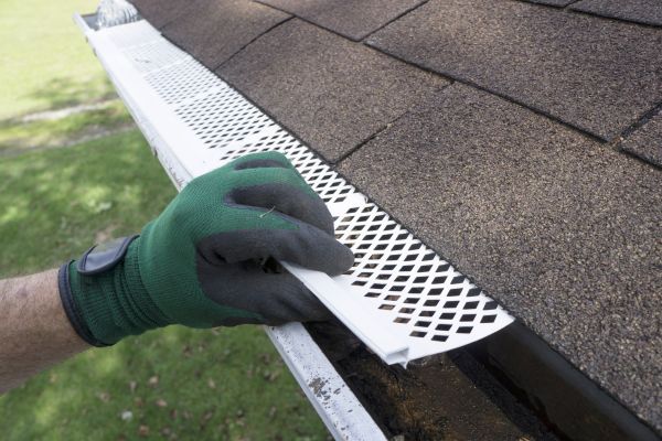 Gutter Cap Installation in Macon